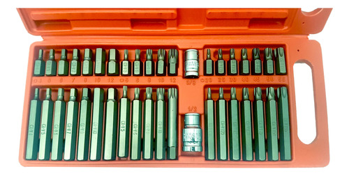 Puntas Allen Torx Estría - Juego De 40 Piezas - Davidson