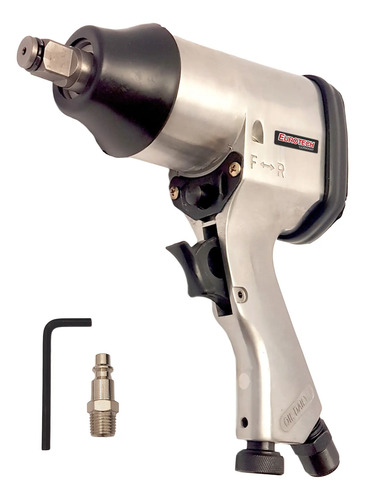 Pistola Llave Impacto 1/2 - P/ Compresor De Aire | Eurotech Plateado 0