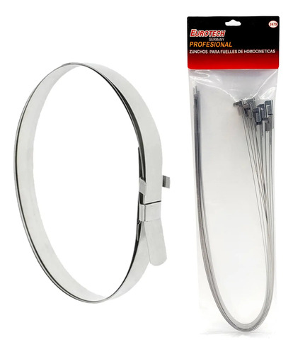 10 Abrazaderas Zunchos Homocineticas - 48 Cms | Eurotech
