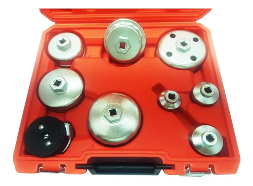 Sacafiltro Frontal Aceite - Copa O Taza -9 Piezas- Eurotech