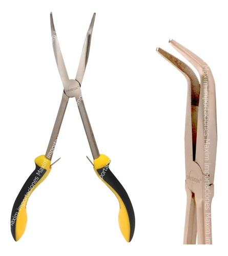 Pinza Larga 28cm. - Punta 90° - Davidson