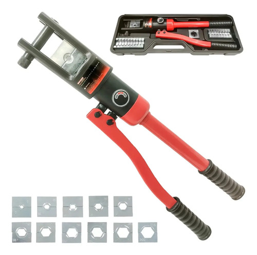 Pinza Hidraulica Hexagonal 16-300mm - Crimpear | Eurotech Negro