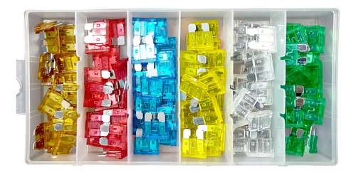Juego De Fusibles Grandes 5a - 30a | Caja X 120 Pcs.