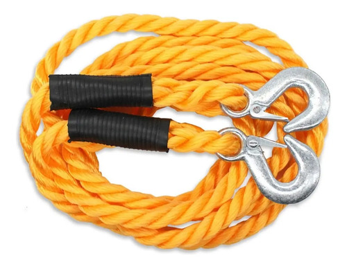 Soga Para Remolque - Trenzada | 3,8 Mts | 2000 Kgs. Naranja