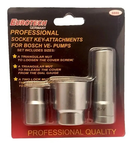 Kit Dado Extractor Bomba Bosch - Triángulo | Eurotech